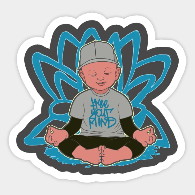 Free Your MInd Sticker by pencilnekarts